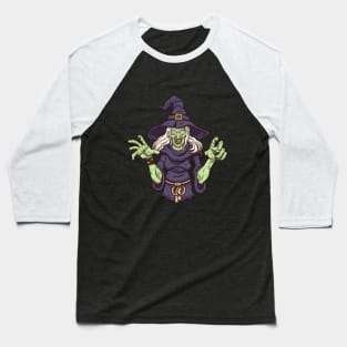 Evil Witch Baseball T-Shirt